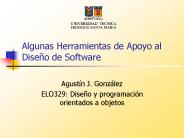 Algunas Herramientas de Apoyo al Dise