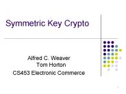 Symmetric Key Crypto