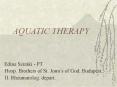 AQUATIC THERAPY PowerPoint PPT Presentation