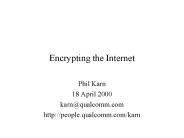 Encrypting the Internet