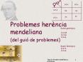 Tema 3: principios mendelianos PowerPoint PPT Presentation
