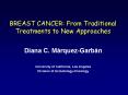 BREAST CANCER: From Traditional Treatments to New Approaches PowerPoint PPT Presentation
