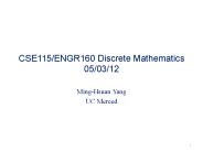 CSE115/ENGR160 Discrete Mathematics 05/03/12 PowerPoint PPT Presentation