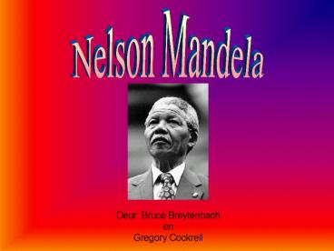 Deur: Bruce Breytenbach