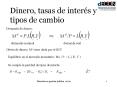 Dinero, tasas de inter PowerPoint PPT Presentation