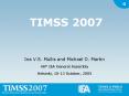 TIMSS 2007 PowerPoint PPT Presentation
