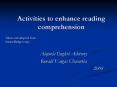 Activities to enhance reading comprehension PowerPoint PPT Presentation