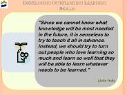 Developing Outstanding Learning Skills