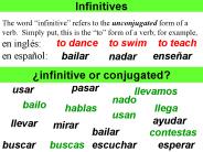 Infinitives