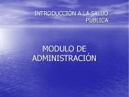 MODULO DE ADMINISTRACI