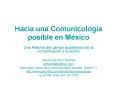 Hacia una Comunicolog PowerPoint PPT Presentation