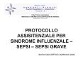 PROTOCOLLO ASSISITENZIALE PER SINDROME INFLUENZALE  PowerPoint PPT Presentation
