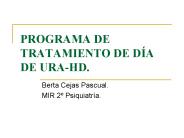 PROGRAMA DE TRATAMIENTO DE D