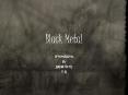 Black Metal PowerPoint PPT Presentation