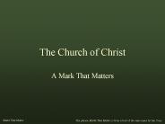 The Church of Christ