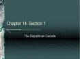 Chapter 14: Section 1 PowerPoint PPT Presentation