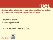 Studying law students