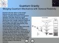 Quantum Gravity: Merging Quantum Mechanics with General Relativity PowerPoint PPT Presentation