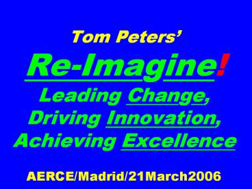 Tom Peters