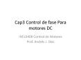 Cap3 Control de fase Para motores DC PowerPoint PPT Presentation