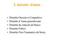 I disturbi d