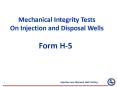 Mechanical Integrity Tests PowerPoint PPT Presentation