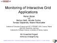 Monitoring of Interactive Grid Applications PowerPoint PPT Presentation