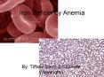 Iron Deficiency Anemia PowerPoint PPT Presentation