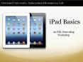iPad Basics PowerPoint PPT Presentation