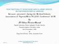FROM TRADITIONAL TO TECHNO-BASED MEDICAL LIBRARY SERVICES : WHITHER NIGERIAN MEDICAL LIBRARIANS PowerPoint PPT Presentation