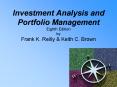Investment Analysis and Portfolio Management Eighth Edition by Frank K. Reilly PowerPoint PPT Presentation