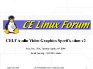 CELF Audio Video Graphics Specification v2