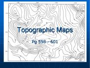Topographic Maps