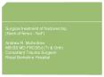 Surgical treatment of fractured hip (Neck of femur - NoF)  Andrew R. McAndrew MB BS MD FRCSEd (Tr PowerPoint PPT Presentation