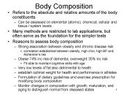 Body Composition