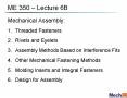 Mechanical Assembly: PowerPoint PPT Presentation