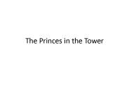 The Princes in the Tower