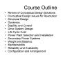 Course Outline PowerPoint PPT Presentation