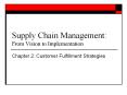 Supply Chain Management: From Vision to Implementation PowerPoint PPT Presentation