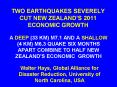 TWO EARTHQUAKES SEVERELY CUT NEW ZEALAND PowerPoint PPT Presentation