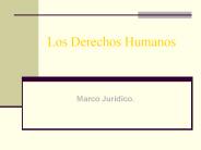 Los Derechos Humanos