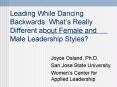 Leading While Dancing Backwards: What PowerPoint PPT Presentation