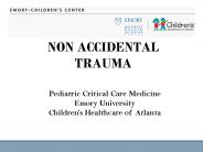 NON ACCIDENTAL TRAUMA