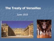 The Treaty of Versailles