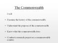 The Commonwealth PowerPoint PPT Presentation