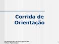 Corrida de Orienta PowerPoint PPT Presentation