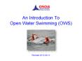 An Introduction To Open Water Swimming (OWS) PowerPoint PPT Presentation