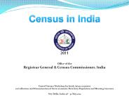 Plan schemes  Registrar General, India
