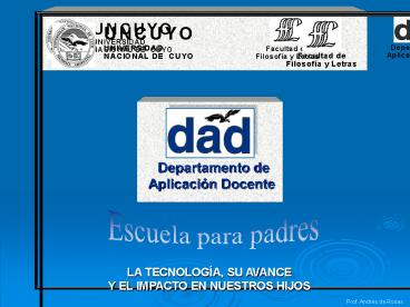 Universidad nacional de Cuyo Facultad de Filosof