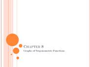Graphs of Trigonometric Functions